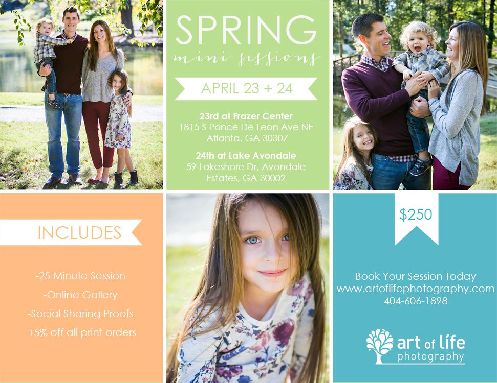 Spring Portraits In The Park 2016